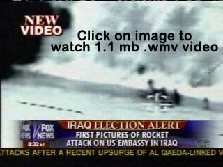 Click Image to watch the aerial photography that led to the arrest of the terrorist that fired the rocket into the green zone 1/29/05